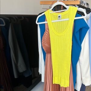 Missoni Yellow Tank Top